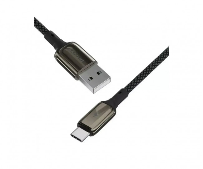 Кабель Proove Dense Metal Type-C to Type-C 60W (1m) Black